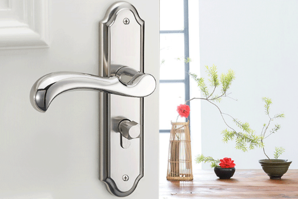 Khóa cửa tay gạt Inox Canadi MS3A