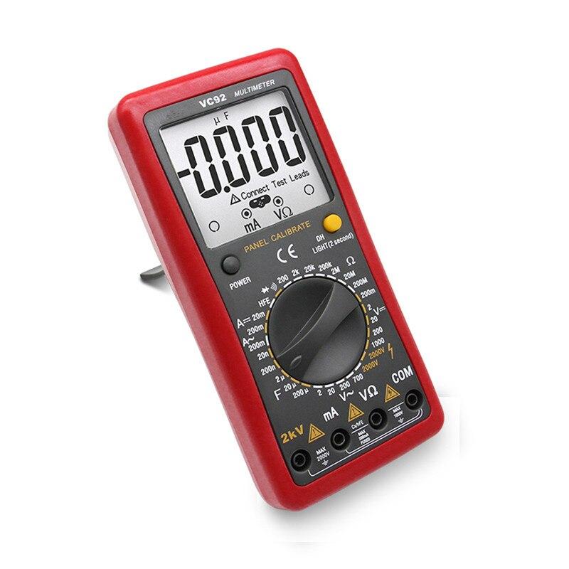 Đồng hồ vạn năng kỹ thuật số đo AC DC 2000v SZBJ VC92