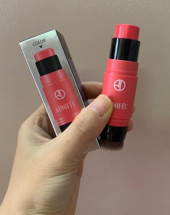 [HCM]Má Hồng Kem Dạng Thỏi Kèm Đầu Cọ