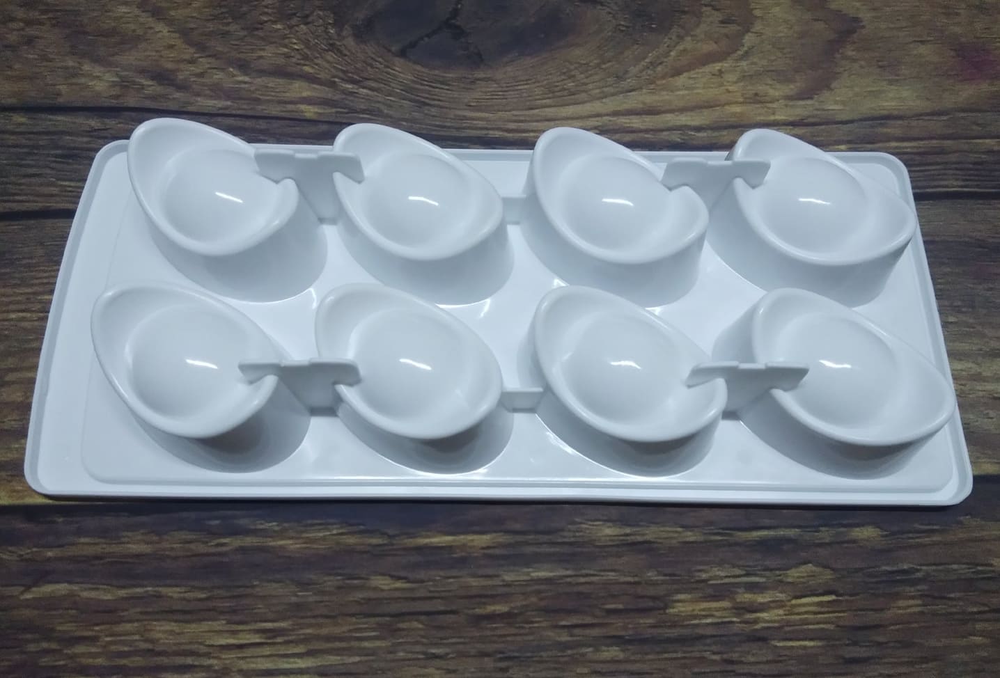 KHAY ĐÁ, ĐỔ THẠCH RAU CÂU HÌNH THỎI VÀNG, 8 THỎI / KHAY