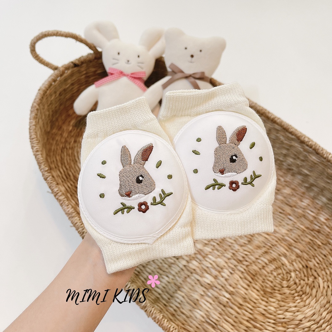 Bọc bảo vệ đầu gối cao cấp Mimi Kids phong cách Hàn Quốc cho bé tập bò