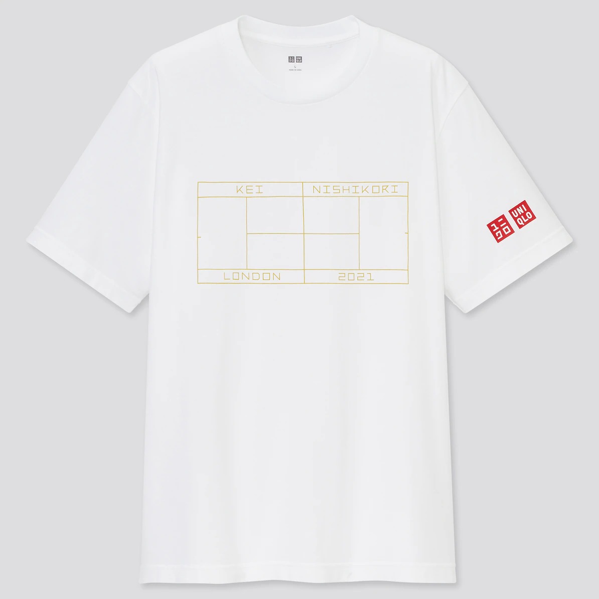 Áo phông thể thao UT Tennis Uniqlo Kei Nishikori