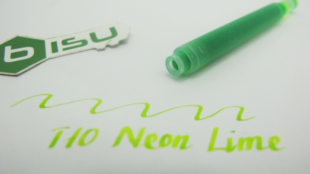 (05 ống) Mực Lamy - T10 - Lá mạ Neon Lime