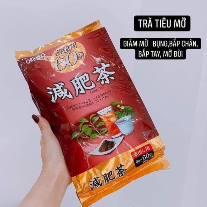 Trà tiêu mỡ Genpi tea Orihiro Nhật Bản
