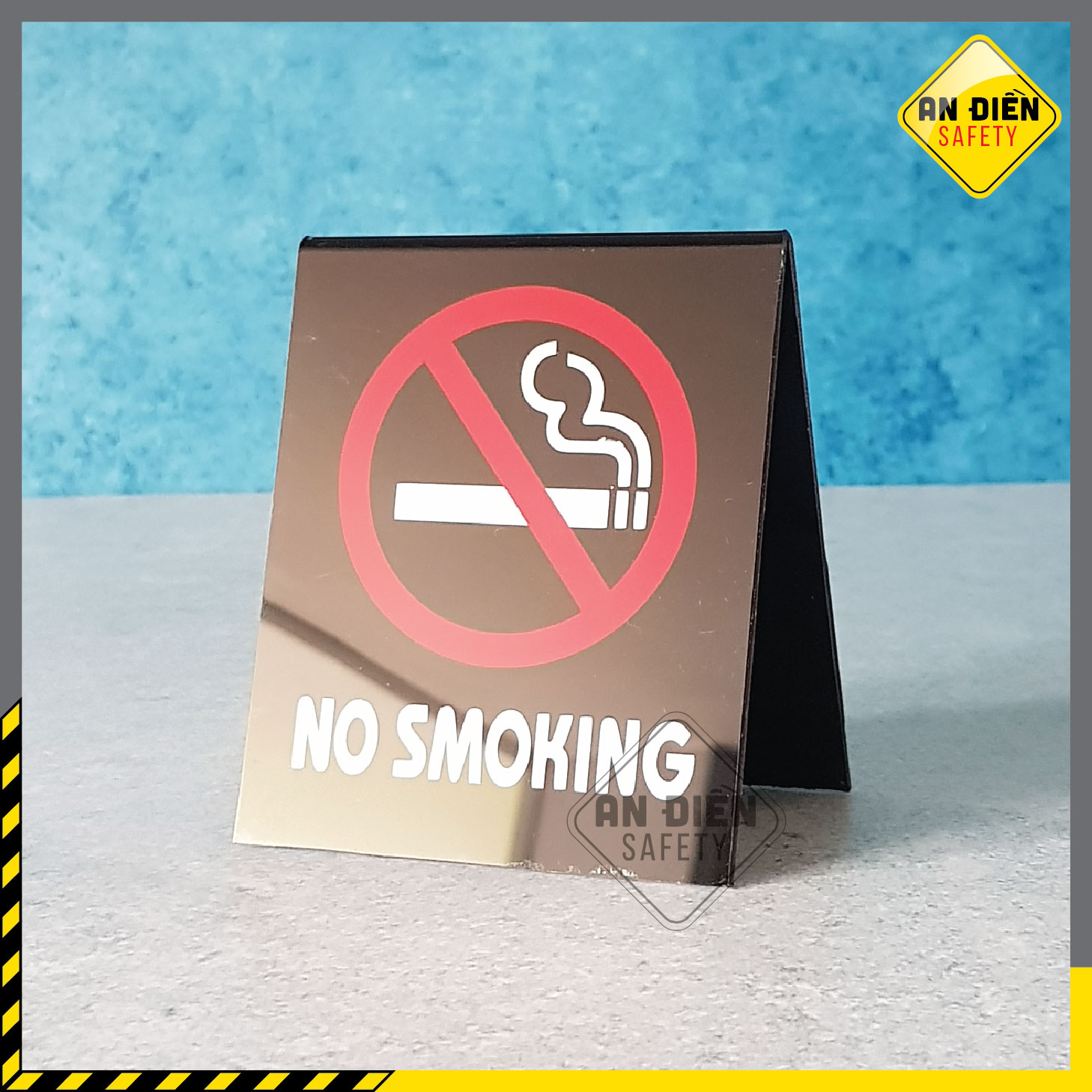 Signage security Fill Safety-Sea Mica high grade no smoking ban to smoke for table convenience