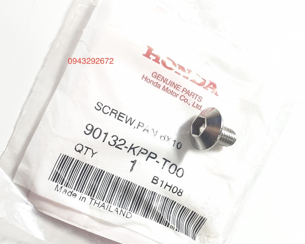 Vít Honda 6x10 ( Lục Giác ) WINNER 150, WINNER X ( 90132KPPT00 )