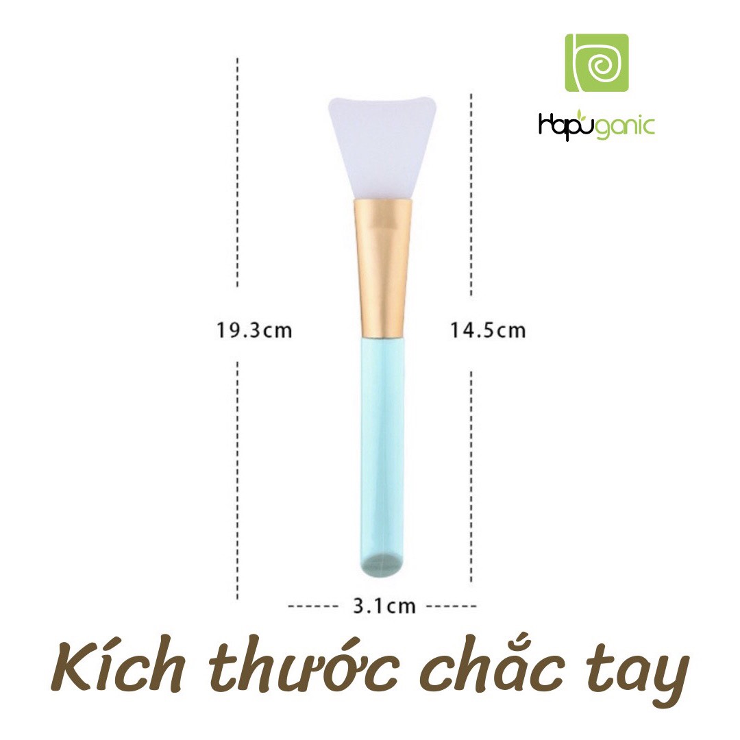 Cọ quét đắp mặt nạ sillicon cao cấp Hapuganic