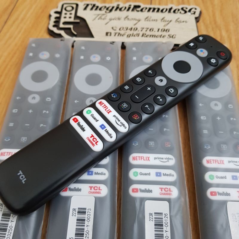 Remote điều khiển tivi tcl giọng nói chính hãng