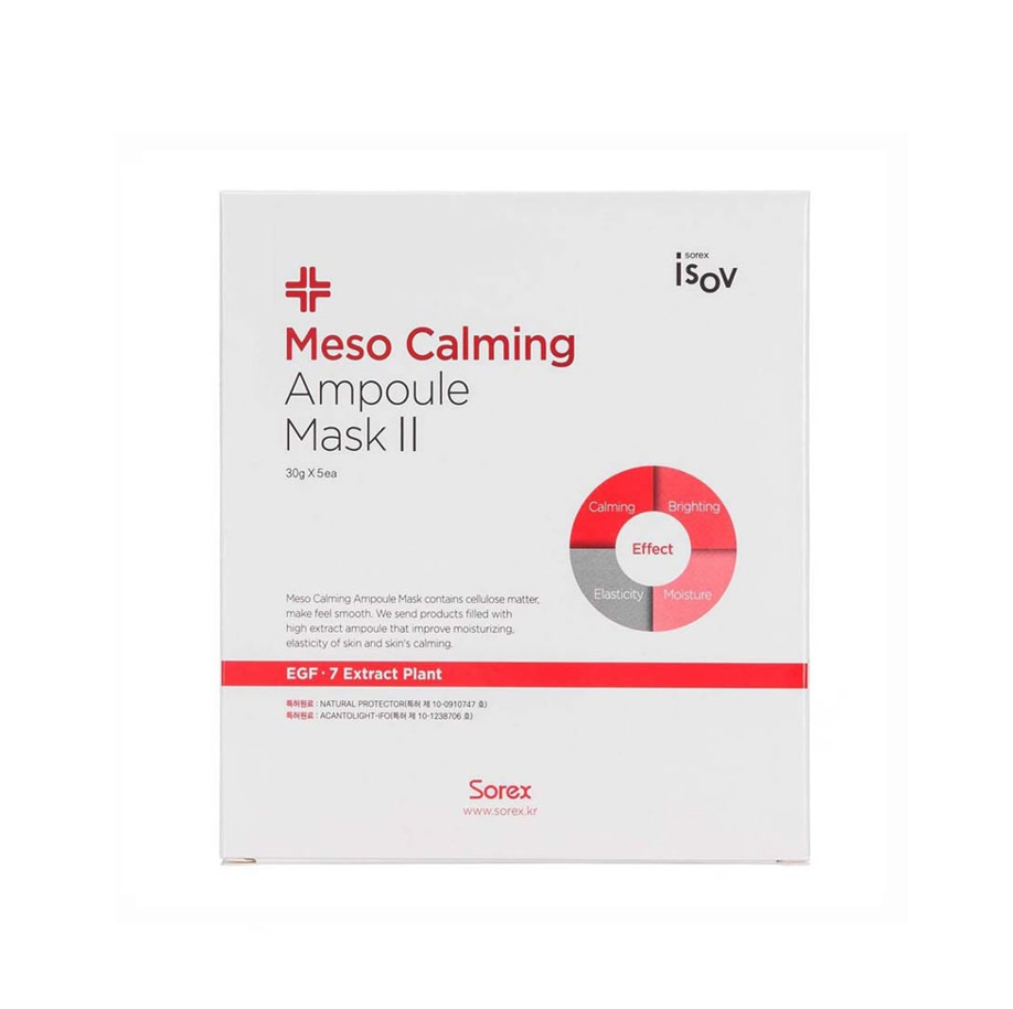 Mặt nạ egf meso calming ampoule mask ii hộp