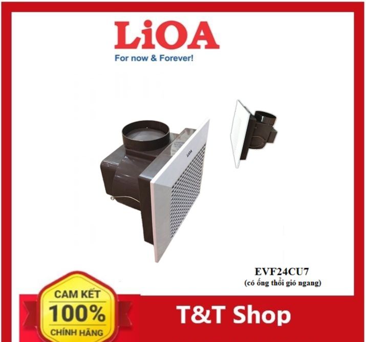 Quạt thông gió âm trần- EVF24CU7 Lioa