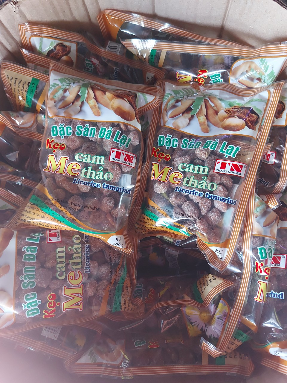 KẸO ME CAM THẢO ĐÀ LẠT 200g