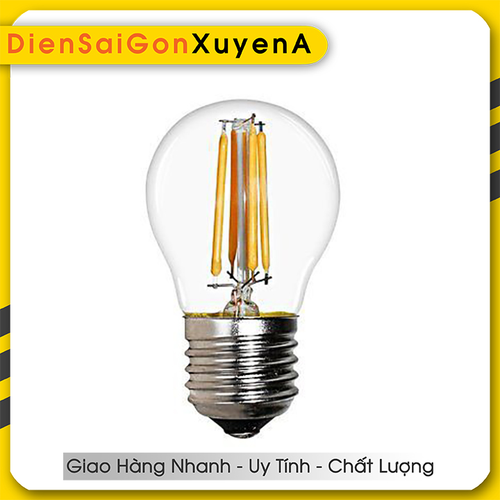 Bóng đèn tròn trang trí Edison Vintage G45 4W E27