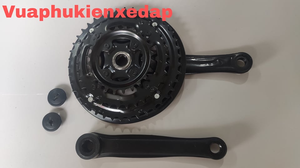 Đùi đĩa thép 3 tầng xe đạp thể thao