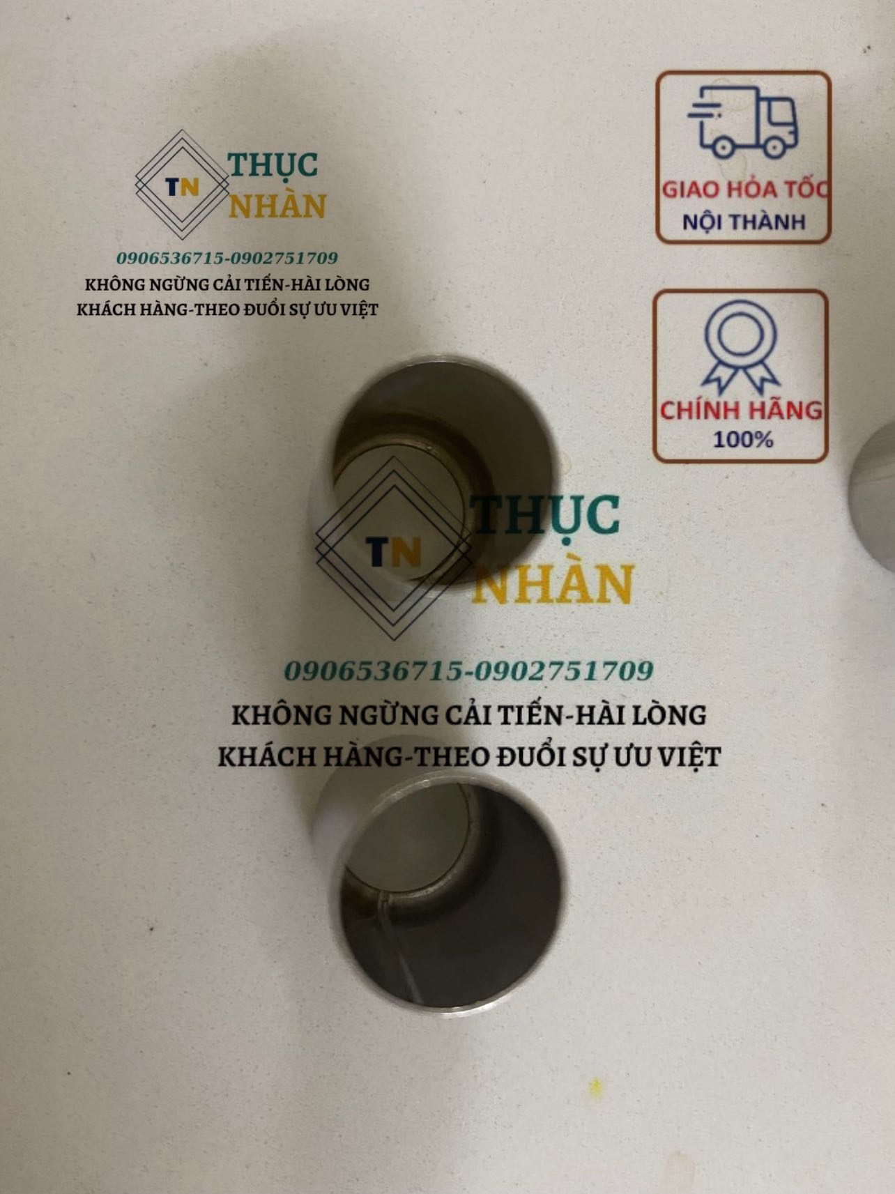 20 chén khoen inox bấm ống dây áp lực