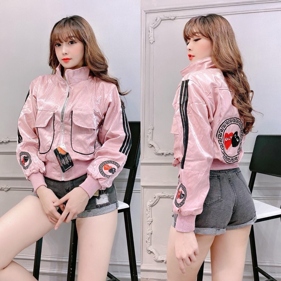 [HCM]Áo Khoác Phi Xà Cừ Cổ Sơ Mi Đặc Biệt Thêu Độc Đáo