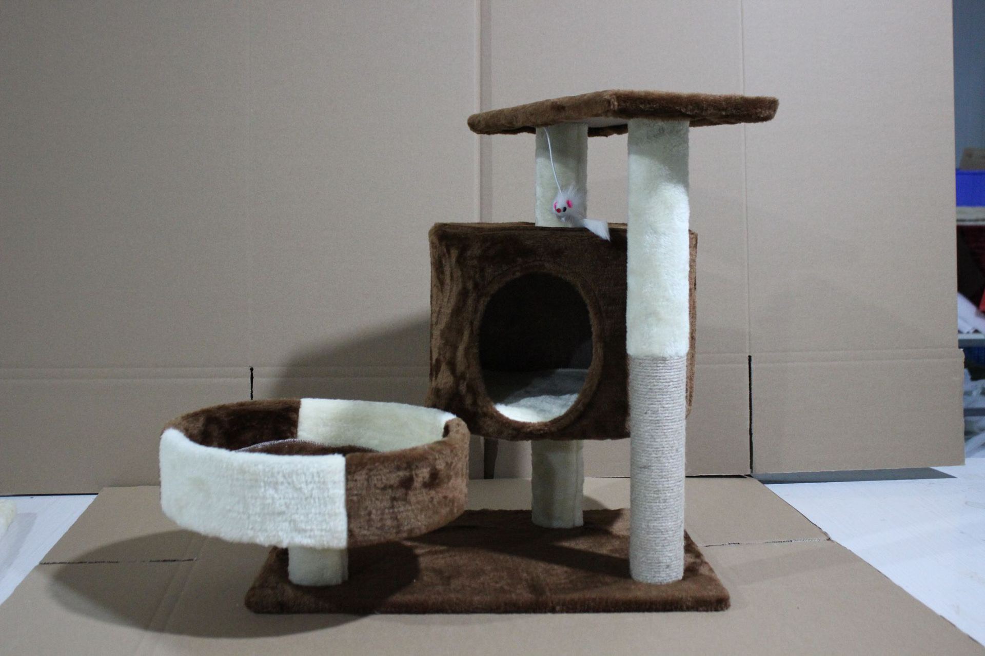 [HOÀN TIỀN 10%]Cattree, Nhà Cây, Trụ Cào Móng Cho Mèo
