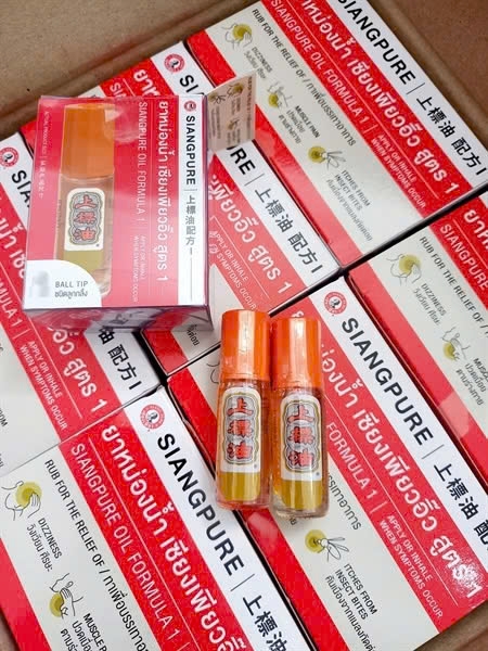 [HCM]DẦU THÁI SIANG PURE DẠNG ỐNG LĂN
