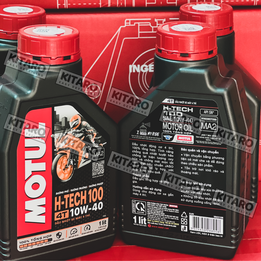 Nhớt Xe Máy Motul H Tech 100 4T 10W40