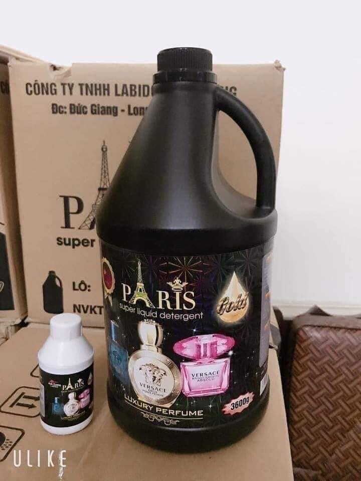 COMBO 2 CAN NƯỚC GIẶT CAO CẤP PARIS (1 CAN 3 LITS6 SALE GIÁ SẬP SÀN)