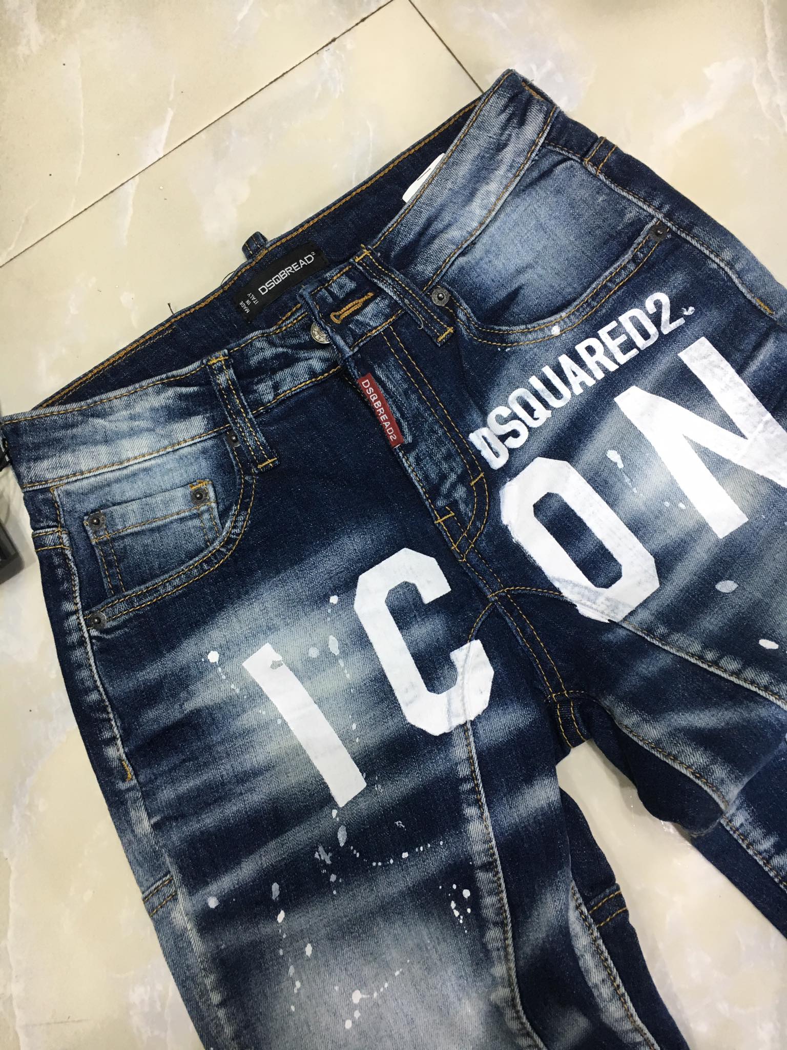 QUẦN NGỐ BÒ NAM DSQUARED 2 HÀNG SUPER