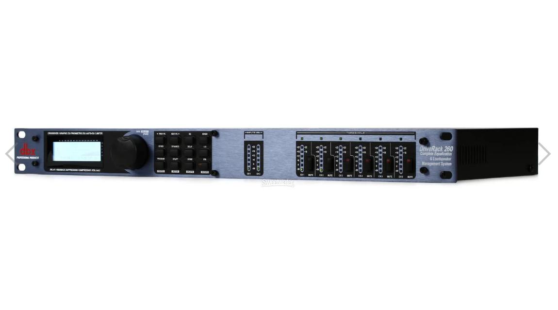 [Trả góp 0%]Thiết bị xử lí âm thanh DIVERACK DBX PA-260