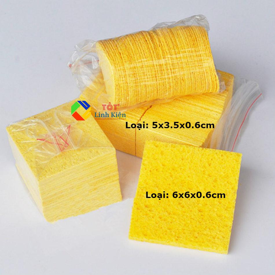 2 Miếng Bọt Biển Vệ Sinh Mũi Hàn Nhiều Kích Thước