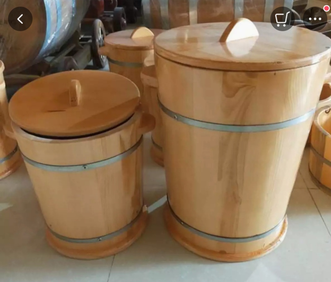 THÙNG GỖ ĐỰNG GẠO Loại 20 kg