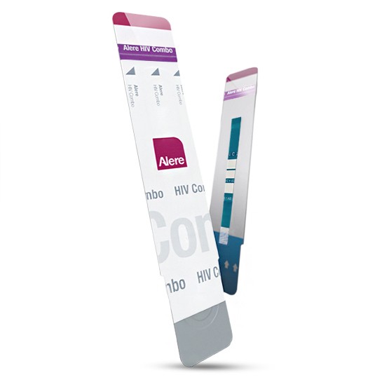 Bộ test xét nghiệm nhanh HIV Combo Alere 1/2 ( Ag/Ab) thế hệ 4, Thương hiệu Abbott, Giúp phát hiện HIV sau 14 ngày có nguy cơ