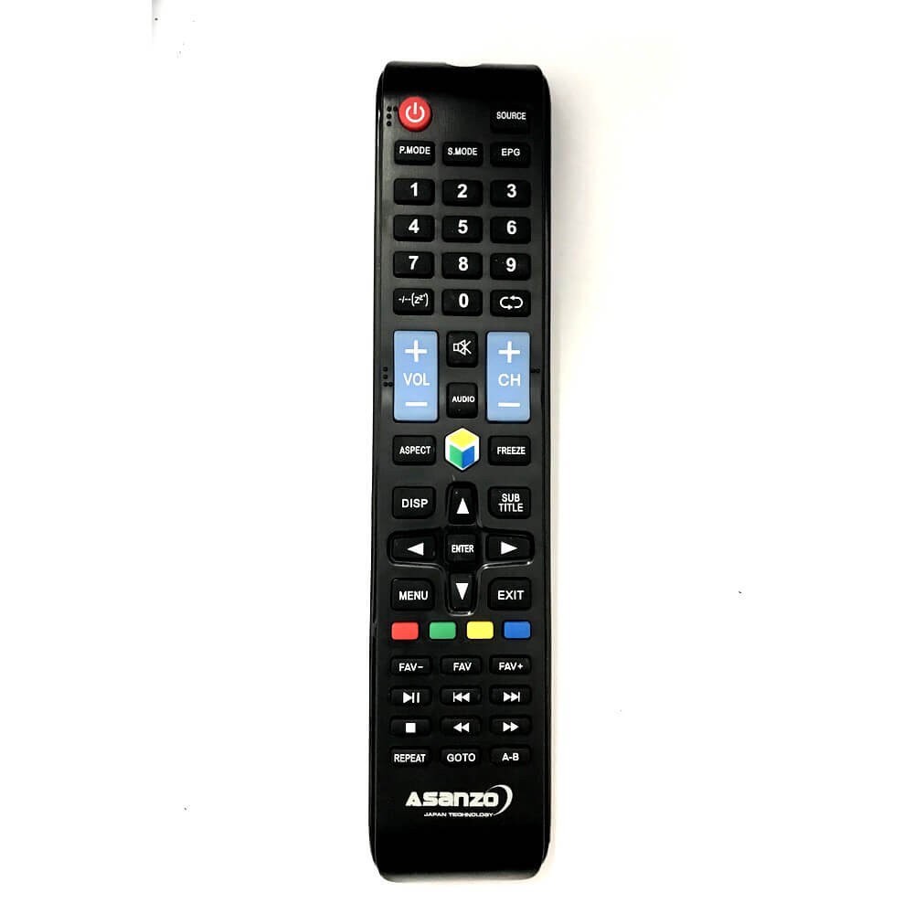 Điều khiển ASANZO cho Tivi Smart.