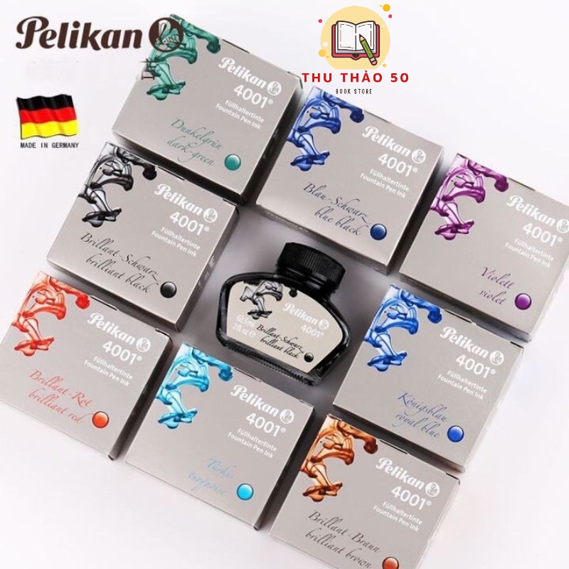 Mực bút máy Đức PELIKAN 62,5ml [ Chính Hãng].