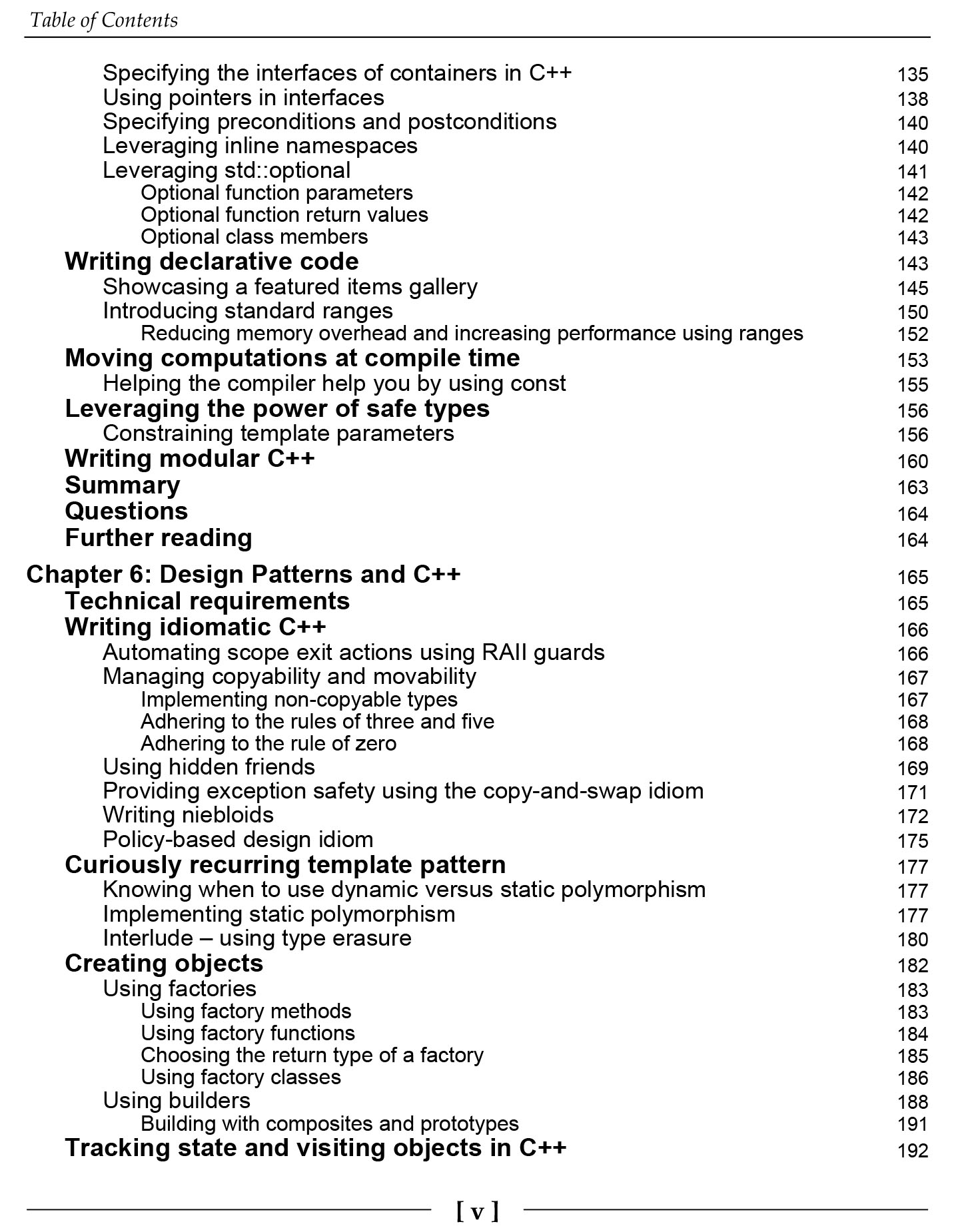 Software Architecture with C++