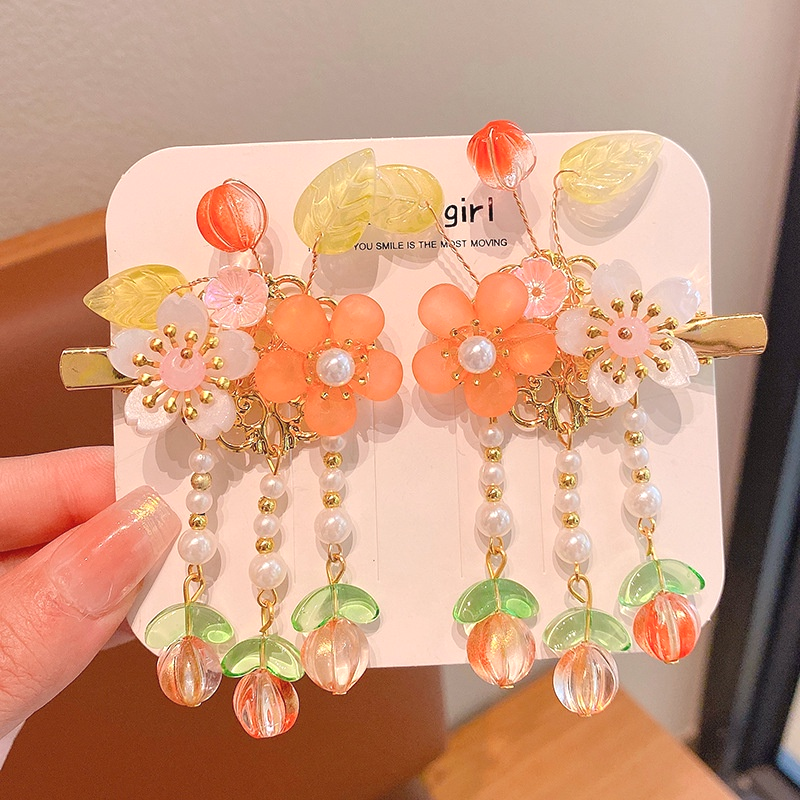 Set 2 Kẹp Tóc Nơ Xinh Xắn Dành Cho Nữ