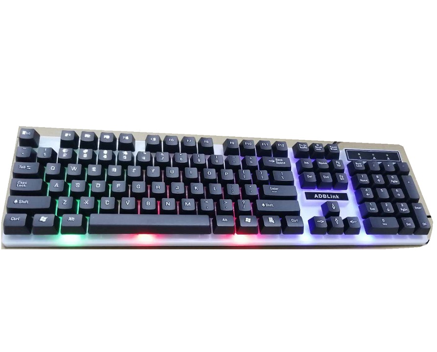 Bộ Bàn Phím Chuột Máy Tính Optical ADB Có Dây . Model : G21B Led