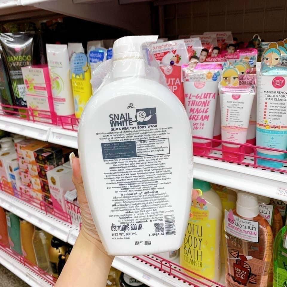 Sữa Tắm Snail White Thái Lan Dung Tích 800ml