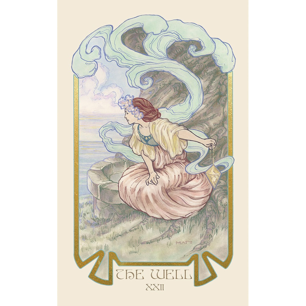 Bộ Bài Ethereal Visions Illuminated Tarot (Mystic House Tarot Shop) - Bài Gốc Authentic Chính Hãng 100%