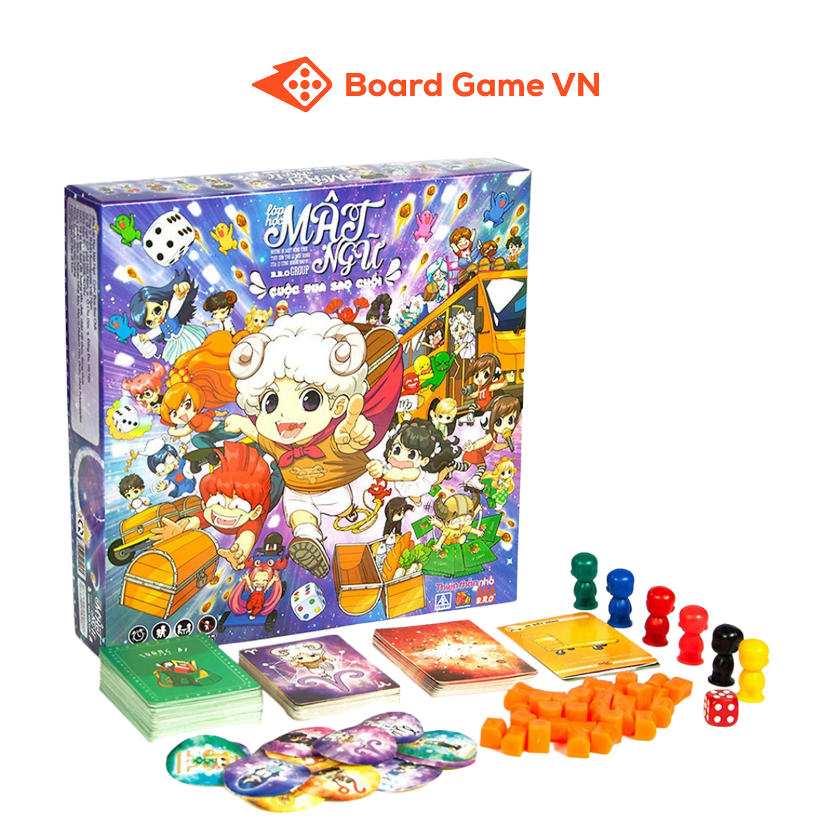 Board Game VN - Cuộc đua sao chổi - Lớp Học Mật Ngữ - Boardgame siêu Hot về 12 cung hoàng đạo
