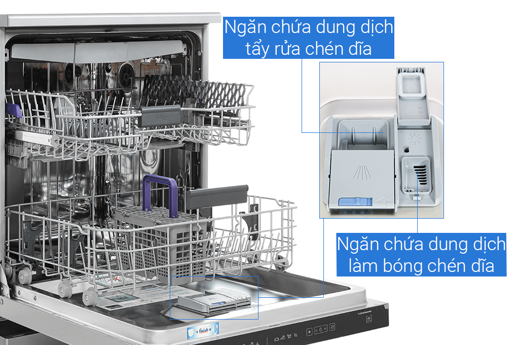 (DEN48520X) Máy rửa chén độc lập Beko DEN48520X - Hàng chính hãng