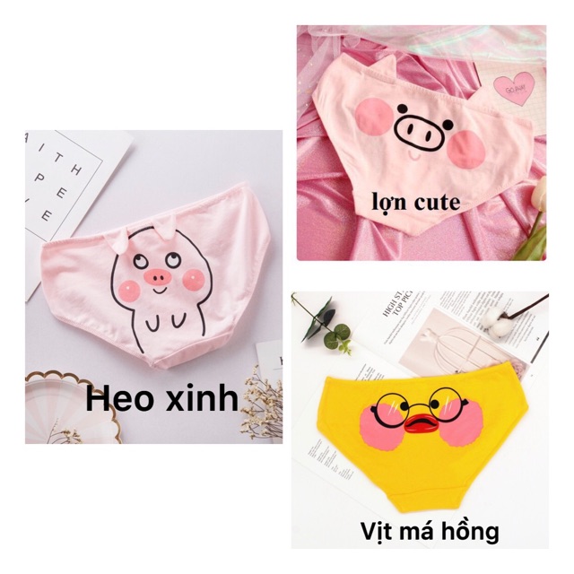 Quần Lót Hoạt Hình Hot Trend 🤩🤩🤩