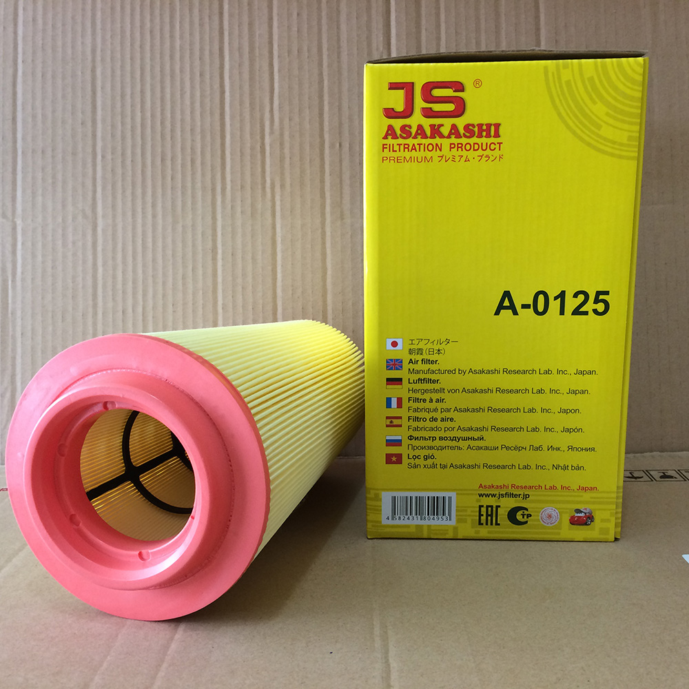 Lọc gió động cơ mercedes c180 c200 e200 mã a0125 của js filter nhật bản