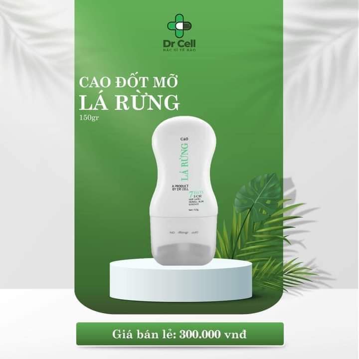 Cao Đốt Mỡ Lá Rừng Dr Cell