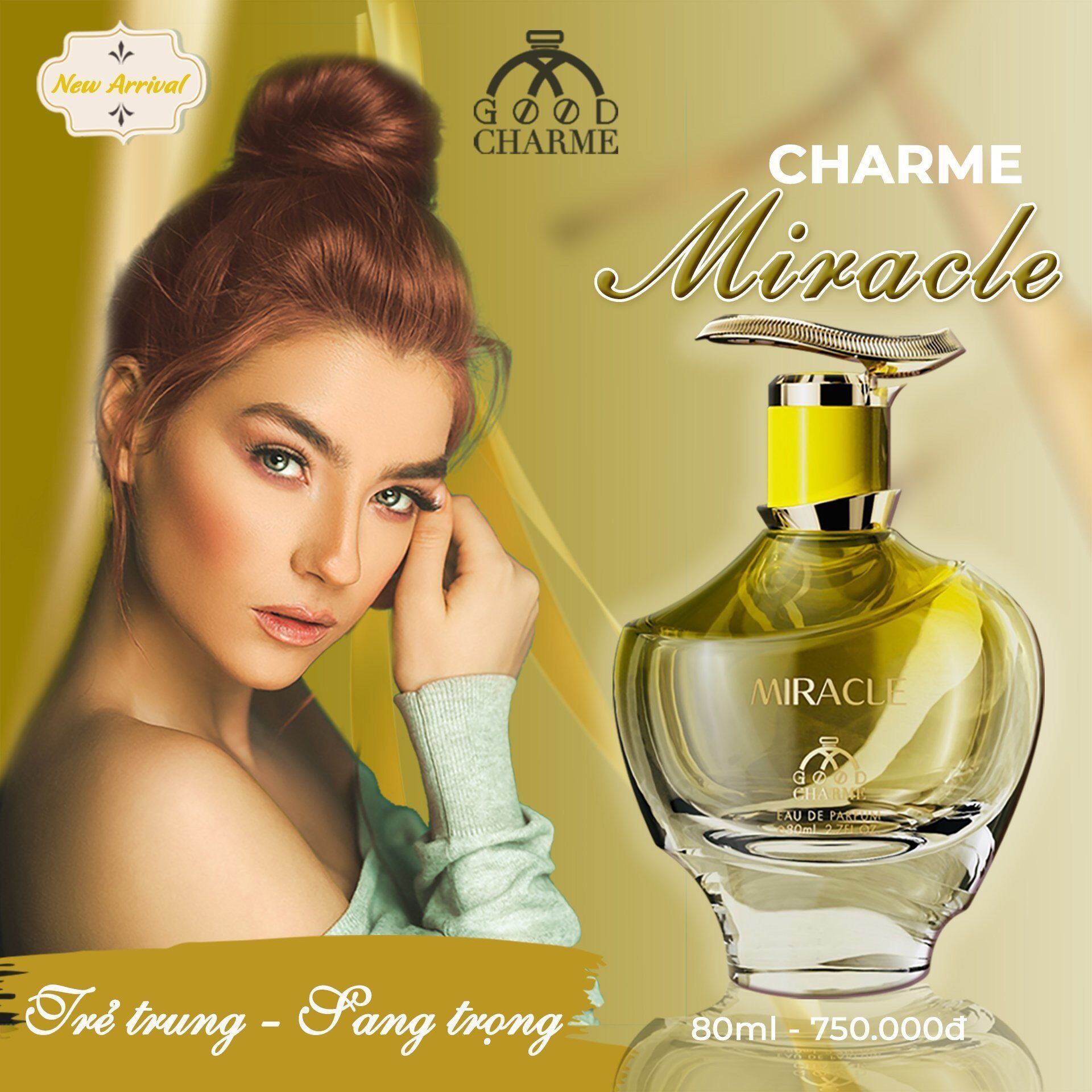 Nước hoa goodcharmee Miracle 80ml
