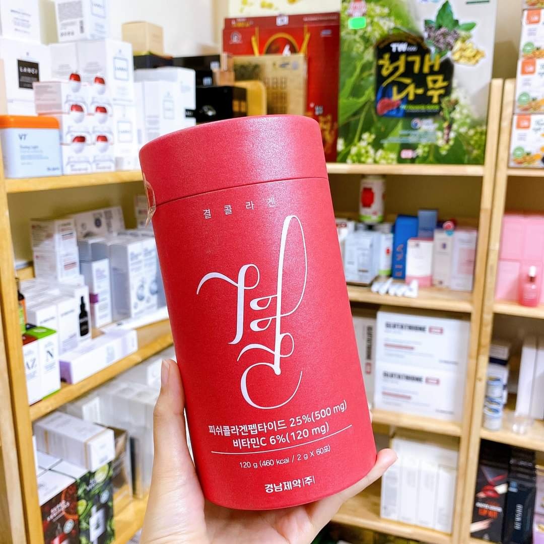 Gói bột uống bổ sung Collagen Lemona Hàn Quốc