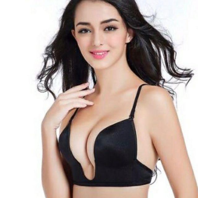 Áo Ngực Nữ hở ngực khoét sâu mặc hở lưng (Chuyên mặc đầm khoét sâu, đầm xẻ sexsy tặng dây)