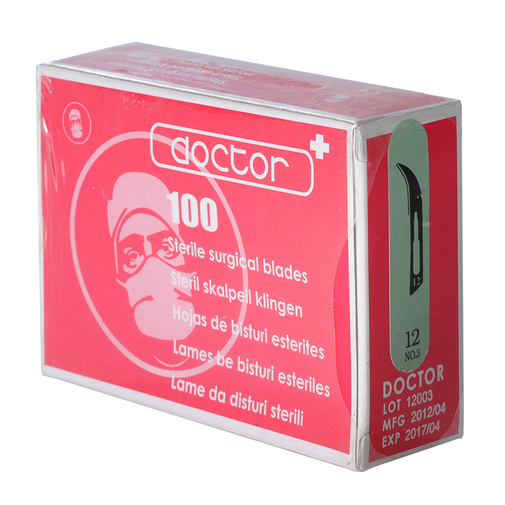 [HCM]Lưỡi dao mổ số 12 hộp 100 cái
