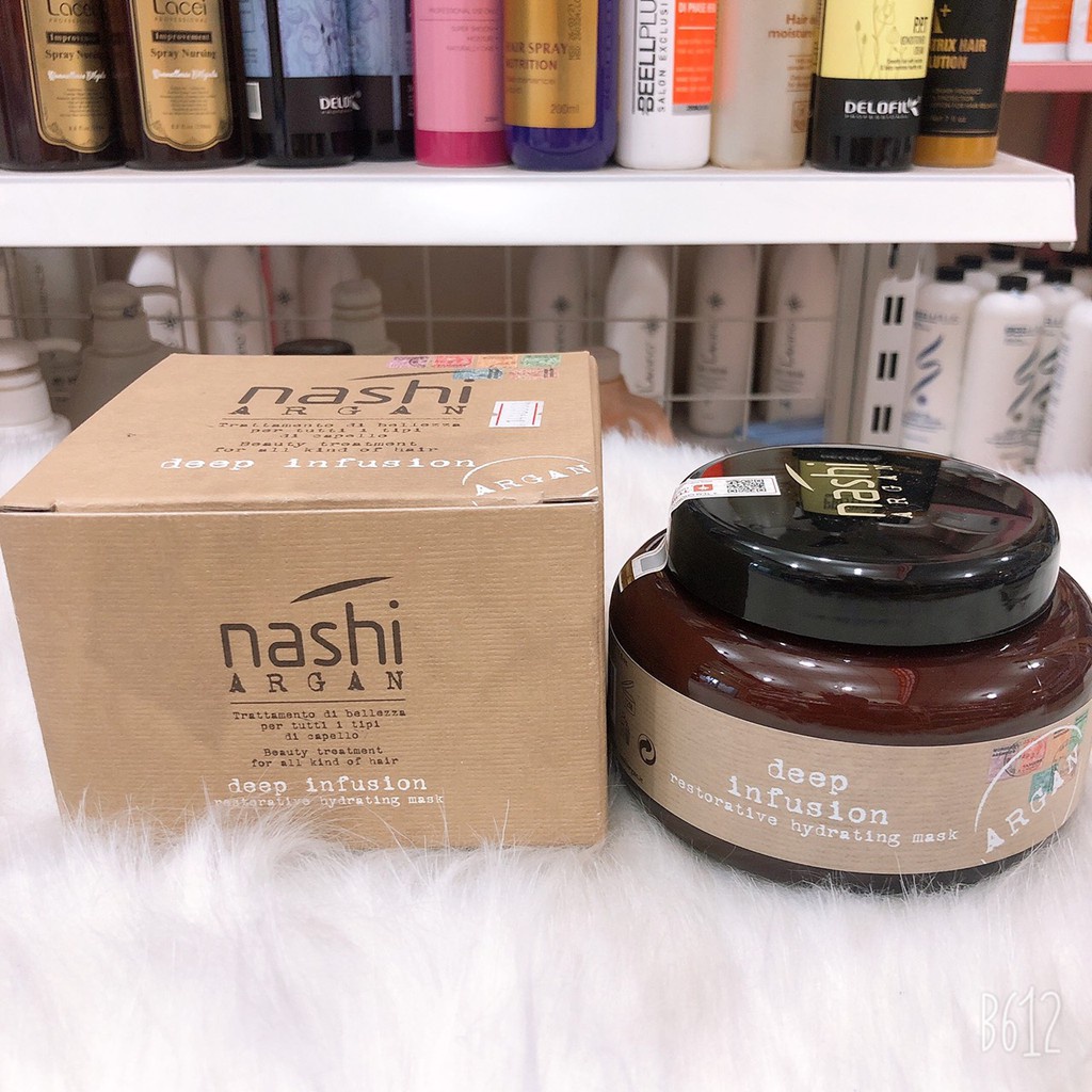 Nashi argan deep infusion mask removal damaged hair 500ml