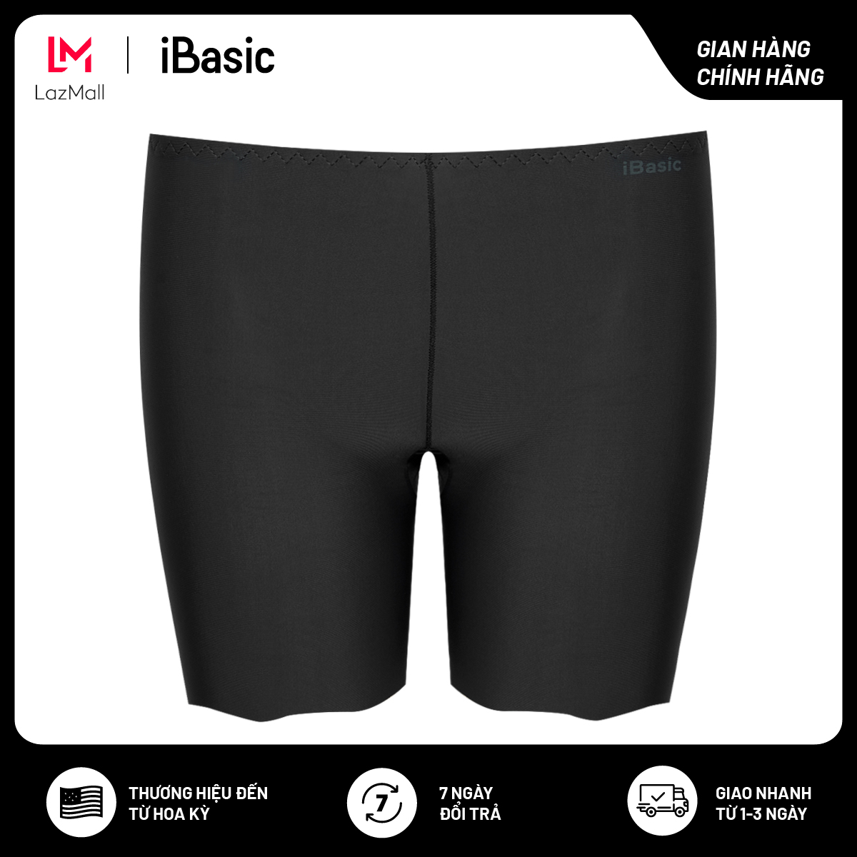 Quần lót nữ không đường may mặc váy iBasic PANW020
