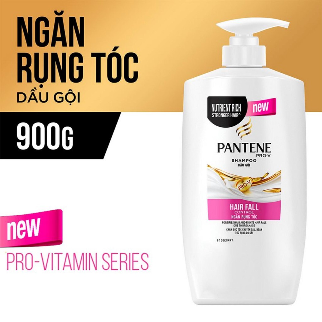 Dầu gội ngăn rụng tóc pantene - 900g
