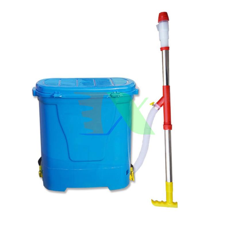 Máy bón phân dạng gậy TMP-04, Dụng cụ bón phân đeo vai lưng, Thùng bón phân