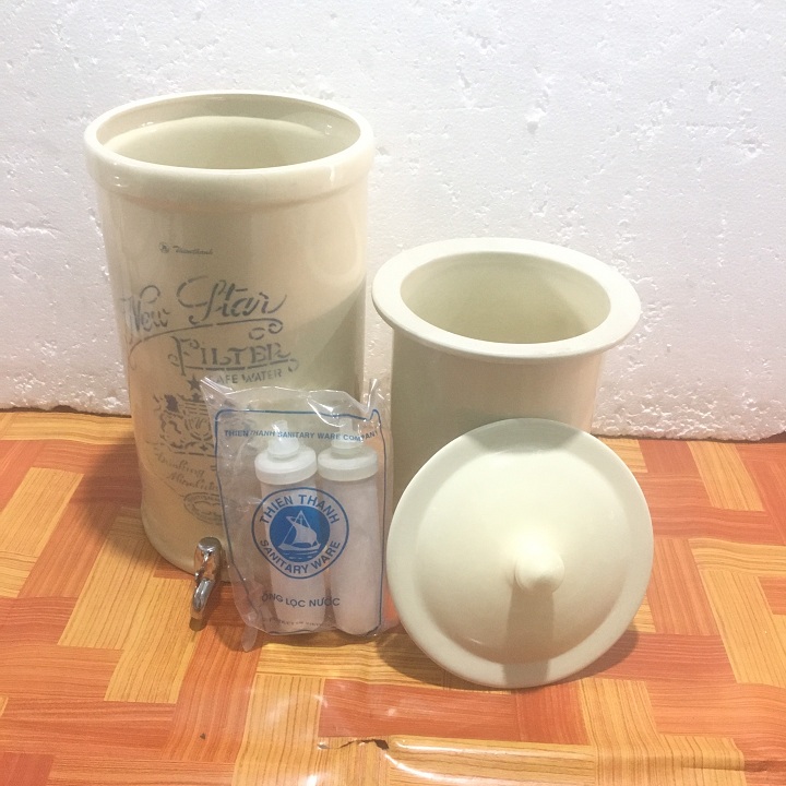 [HCM]BÌNH LỌC NƯỚC SỨ THIÊN THANH CAO CẤP - BLS20L
