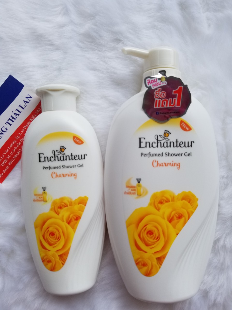 Sữa tắm Enchanteur Thái Lan 550ml